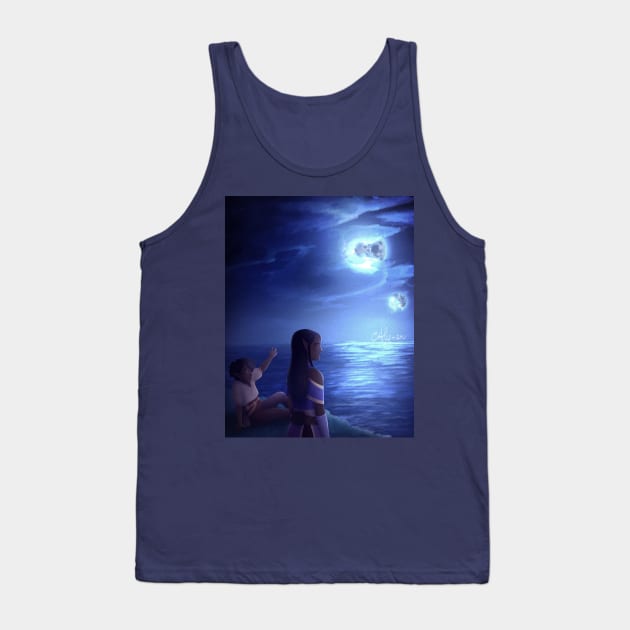 Moons Tank Top by Alyen